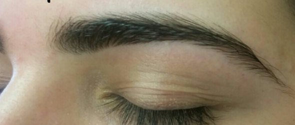 Brows after threading at Unique Eyebrow Threading