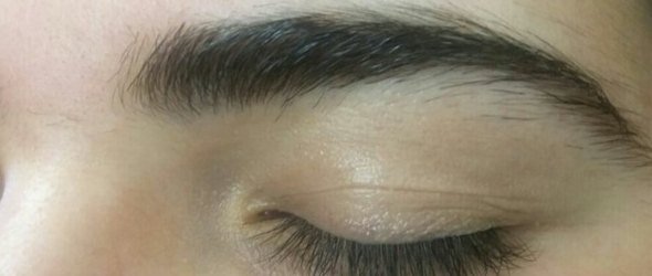 Brows before threading