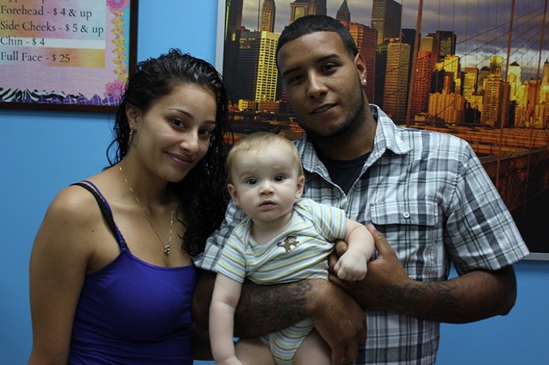 Happy clients at Unique Eyebrow Threading