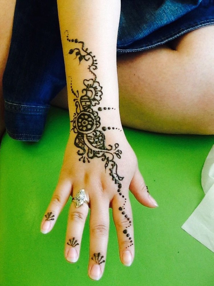 Henna by our artist — Unique Eyebrow Threading Glastonbury