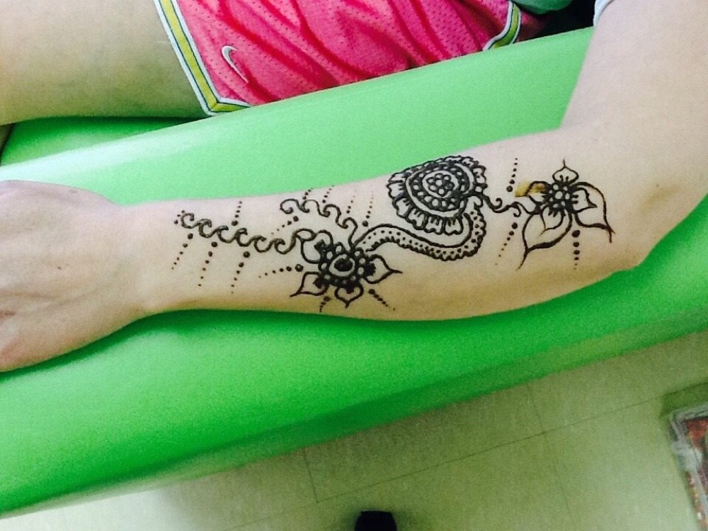 Henna by our artist — Unique Eyebrow Threading Glastonbury