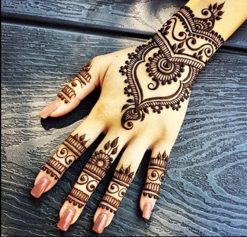 Henna design by our artist