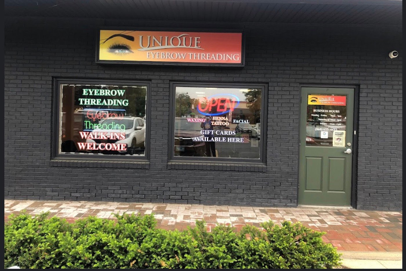 Walk-ins welcome — Unique Eyebrow Threading Glastonbury